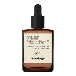 Typology A34 1% Plant Collagen + 10% Vitamin C Serum For Wrinkles And Firmness