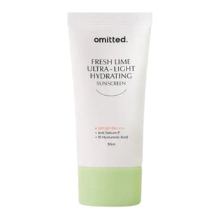 Omitted Fresh Lime Ultra Light & Hydrating Sunscreen SPF 50+