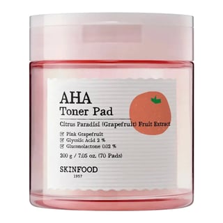 Skinfood Pink Grapefruit AHA Toner Pad