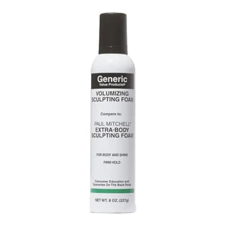 Generic Value Products Volumizing Sculpting Foam Compare To Paul Mitchell Extra Body Sculpting Foam