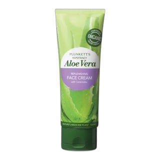 Plunkett High Potency Aloe Vera Replenishing Face Cream