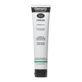 Generic Value Products Cream Compare To Paul Mitchell The Cream