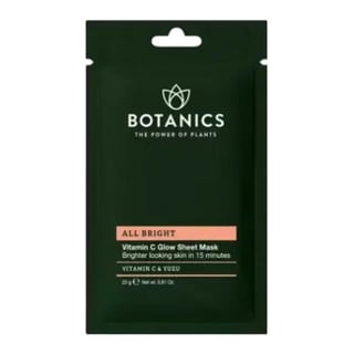 Botanics All Bright Vitamin C Glow Sheet Mask