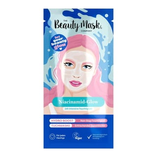 The Beauty Mask Company Niacinamid-Glow Hydro Boost Tuchmaske