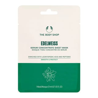 The Body Shop Edelweiss Serum Concentrate Sheet Mask