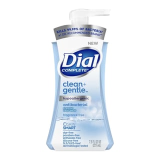 Dial Complete Clean + Gentle Foaming Hand Wash Fragrance Free