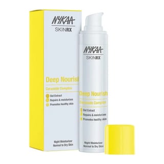 Nykaa SKINRX Ceramide Barrier Repair Deep Nourish Night Moisturizer For Normal To Dry Skin