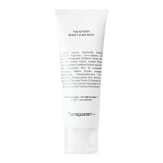 Transparent Lab Time Reverse Beauty Sleep Mask