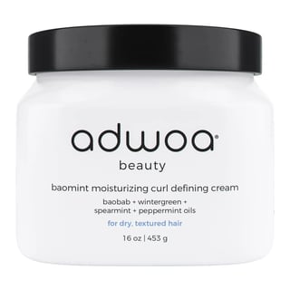 Adwoa Beauty Baomint Moisturizing Curl Defining Cream