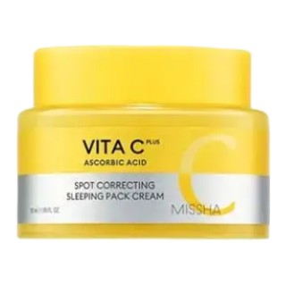 Missha Vita C Spot Correcting Sleeping Pack Cream