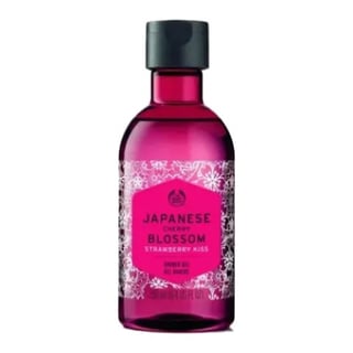 The Body Shop Japanese Cherry Blossom Strawberry Kiss Shower Gel