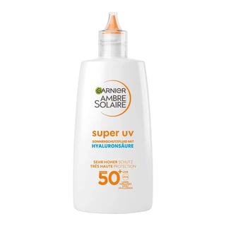 Garnier Ambre Solaire Super UV Hydrating Face Fluid SPF 50+ With Hyaluronic Acid