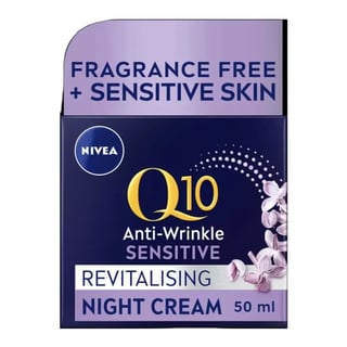 Nivea Q10 Power Anti-Wrinkle Sensitive Face Night Cream Moisturiser