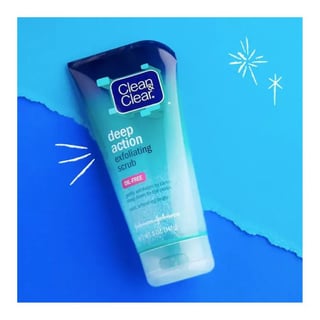 Clean & Clear Oil-Free Deep Action Exfoliating Facial Scrub