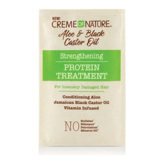 Creme of Nature Aloe & Black Castor Oil Strengthening Protein Treatment