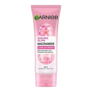Garnier Sakura Glow Niacinamide Low pH Wash
