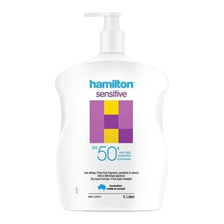 ハミルトン センシティブ SPF 50+ サンスクリーン