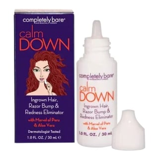 Completely Bare Calm Down Ingrown Hair, Razor Bump & Redness Eliminator