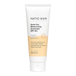 Natio Quick Dry Moisturising Sunscreen SPF 50+