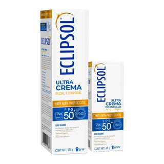Eclipsol Ultra Crema De Bolsillo Facial Y Corporal SPF 50+
