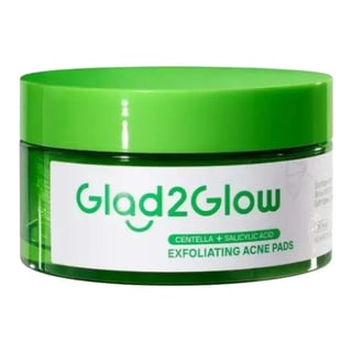 Glad2Glow Centella Salicylic Acid Exfoliating Acne Pads