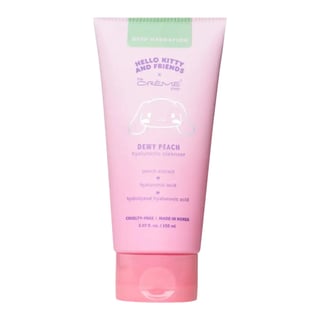 The Creme Shop Hello Kitty And Friends Dewy Peach Hyaluronic Cleanser
