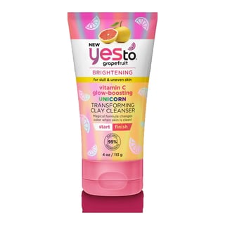 Yes To Grapefruit Vitamin C Glow-Boosting Unicorn Transforming Clay Cleanser