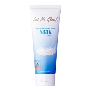 Let Me Glow Skin Whitening Facewash Milk Extract
