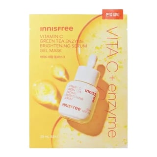 innisfree Vitamin C Green Tea Enzyme Brightening Serum Gel Mask