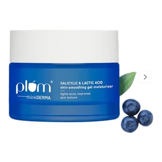 Plum Goodness Salicylic & Lactic Acid Skin-Smoothing Gel Moisturizer