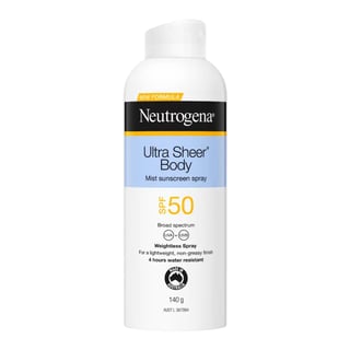 Neutrogena Ultra Sheer Body Mist SPF 50