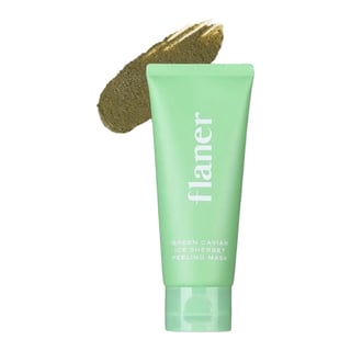 Flaner Green Caviar Ice Sherbet Peeling Mask
