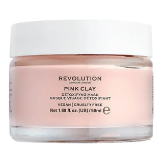 Revolution Beauty Pink Clay Detoxifying Face Mask