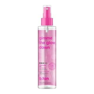 B.Tan Gimme The Glow Down 玫瑰水深色臉部美黑噴霧