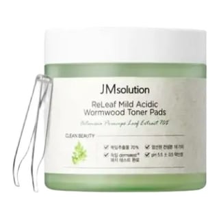 JMsolution Releaf Mild Acidic Wormwood Toner Pads