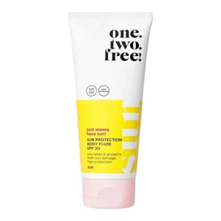 One. Two. Free! Sun Protection Body Fluid SPF 30