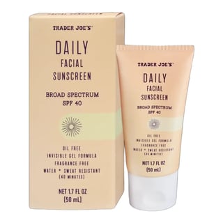 Trader Joe's Daily Facial Sunscreen SPF 40