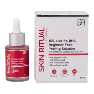 Skin Ritual 15% AHA + 1% BHA Beginner Face Peeling Solution
