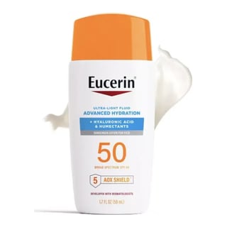 Eucerin Advanced Hydration Ultra-Light Fluid SPF 50 Face Sunscreen
