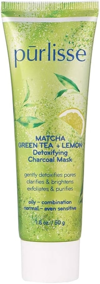 Purlisse Matcha Green Tea + Lemon Detoxifying Charcoal Mask