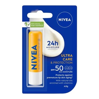 Nivea Ultra Care & Protection SPF 50 Lip Balm