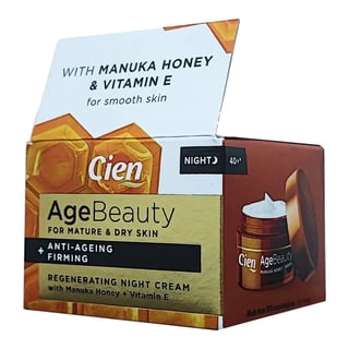 Cien Age Beauty Regenerating Night Cream With Manuka Honey + Vitamin E