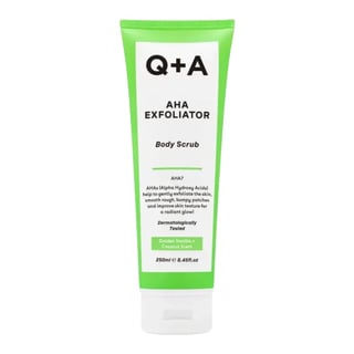 Q + A AHA エクスフォリエーター ボディスクラブ