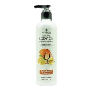 BodyXpert Spa Garden Body Oil Sandalwood & Lemon