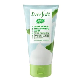 Eversoft Aloe Vera & Hyaluronic Acid Extra Hydrating Mochi Whip Cleanser