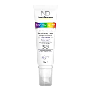 Newdermis High Protection Invisible Anti-Aging Gel Cream SPF 50+