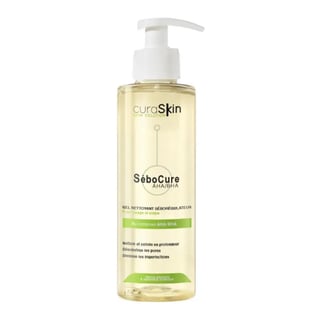 Curaskin Sébocure Gel Nettoyant Séborégulateur
