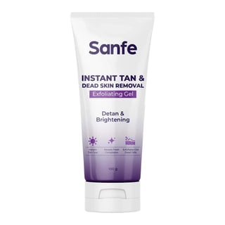 Sanfe Instant Tan & Dead Skin Removal Exfoliating Gel