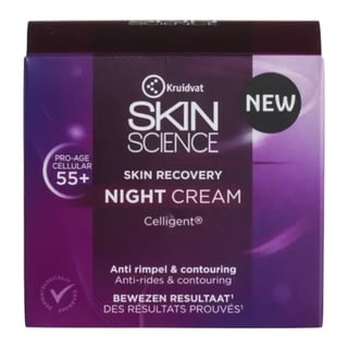 Kruidvat Skin Science Skin Recovery 55+ Night Cream
