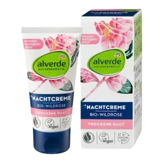 Alverde Naturkosmetik Nachtcreme Bio Wildrose